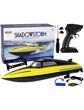 Motorówka R/C 2,4G Żółta