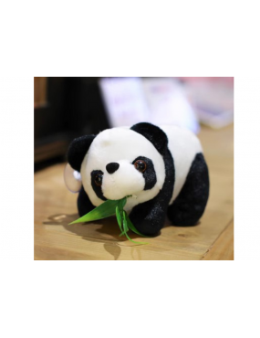 Pluszowa Panda Z Roślinką...