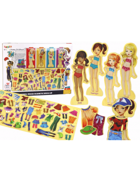 Puzzle Magnetyczne Lalki...