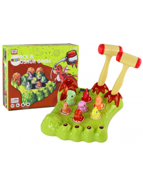 Gra Wack-A-Mole Dinozaury...