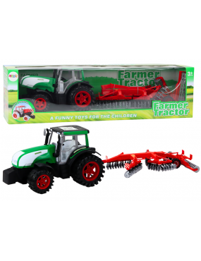 Traktor Ciągnik Z Przyczepą...