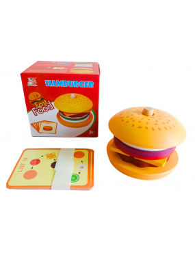 Hamburger Drewniany 8 El...