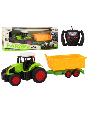Traktor Z Przyczepą Zdalnie...