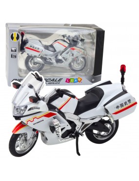 Motocykl Metalowy Światła...