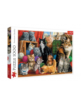 Puzzle 1000 el. Kocie...
