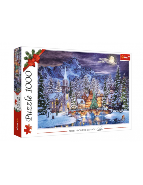 Puzzle 1000 el. Świąteczna...