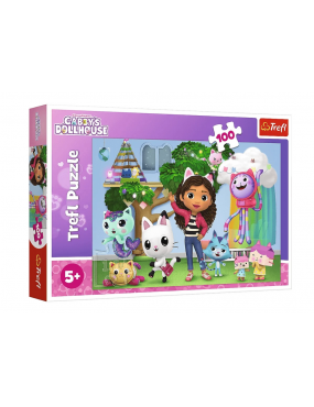 Puzzle - 100 - Koci Domek...