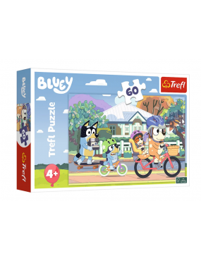 Puzzle 60el. Wesoły Bluey...