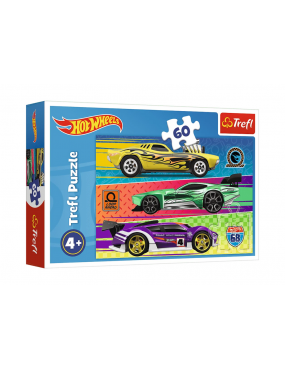 Puzzle Hot Wheels 60 el....