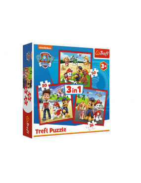 Puzzle - 3w1 - Wesołe...