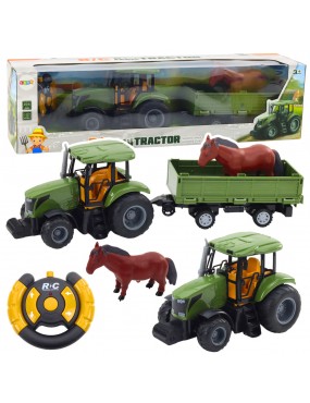 Zestaw Traktor Z Przyczepą...