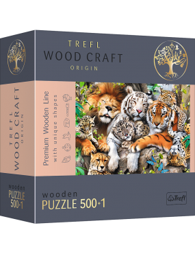 500+1 Puzzle Drewniane -...