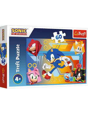 Puzzle Sonic 60 el. Sonic w...