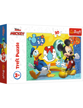 Puzzle - "30" - Myszka Miki...