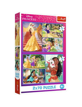 Puzzle - 2x70 - Bajkowe dni...