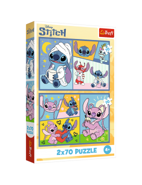 Puzzle 2x70 Ze Stitchem nie...