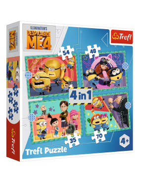 Puzzle - 4w1 - Zwariowane...