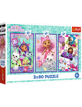 Puzzle 3x80 - Kolorowe dni...