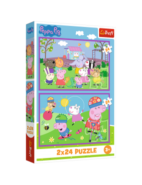 Puzzle - 2x24 - Peppa na...