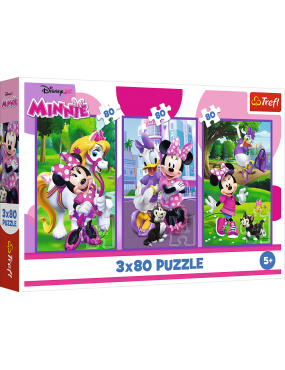 Puzzle - 3x80 - Minnie i...
