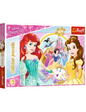 Puzzle - 100 Glitter -...