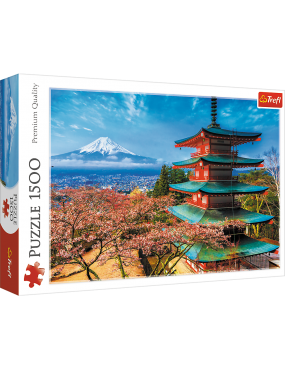 Puzzle - 1500 - Góra Fudżi...