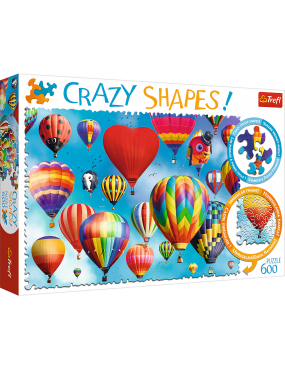 Puzzle - 600 Crazy Shapes -...