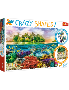 Puzzle - 600 Crazy Shapes -...