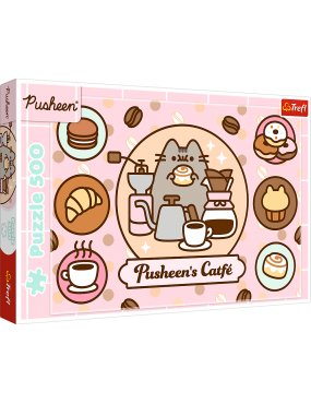 Puzzle - 500 - Pusheen w...