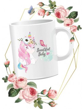 Mug - Beautiful Baby (Unicorn)