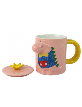 Kubek Z Przykrywką Dinozaur...
