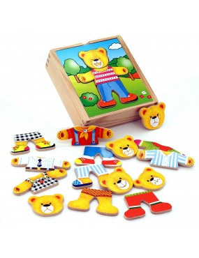 VIGA Drewniane Puzzle...