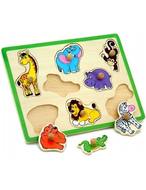 VIGA Drewniane Puzzle...