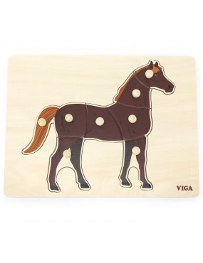 VIGA Drewniane Puzzle...