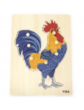 VIGA Drewniane Puzzle...
