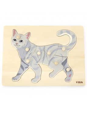 VIGA Drewniane Puzzle...