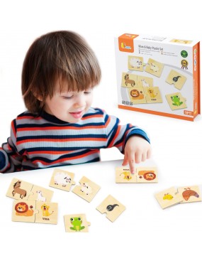 VIGA Drewniane Puzzle...